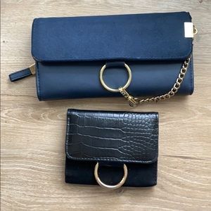 LOT OF 2 hoop wallets, NEW, very cute!